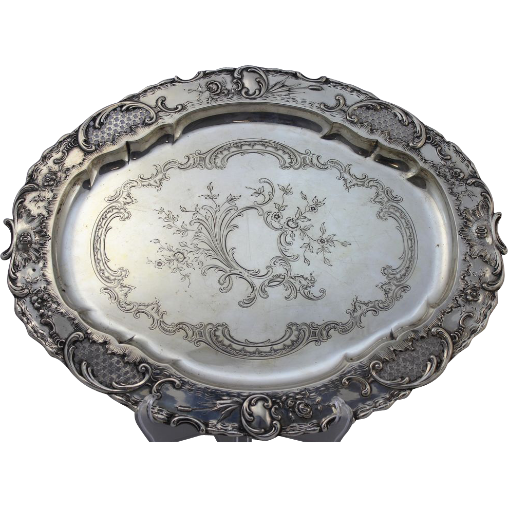 Silver Serving Tray